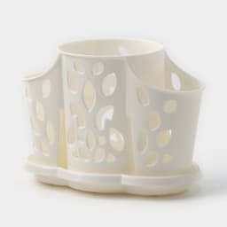 Подставка для столовых приборов Plastic Centre «Камелия», 3-х секционная, пластик, МИКС