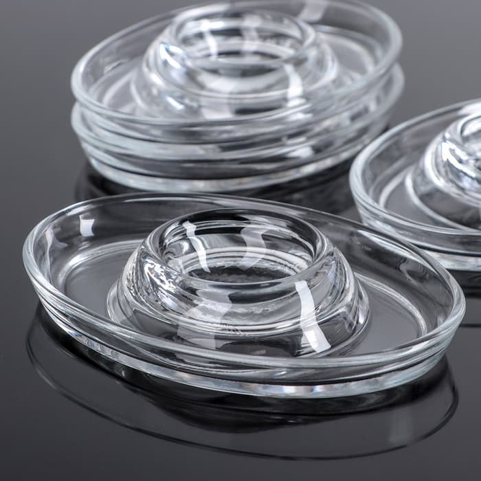 Подставки для яиц Paşabahçe Basic, набор 4 шт. стекло, прозрачные