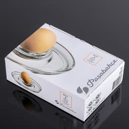 Подставки для яиц Paşabahçe Basic, набор 4 шт. стекло, прозрачные