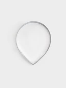 Формы для печенья Доляна «Лепестки розы», набор 4 шт., нержавеющая сталь, серебристые