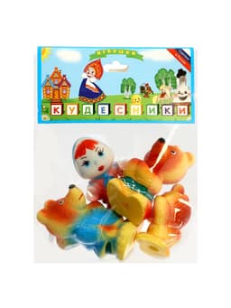 Набор резиновых игрушек «Три медведя»