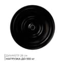 Диск здоровья, металлический, d=28 см, двухцветный