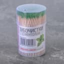 Зубочистки с ментолом Доляна, 270-280 шт., бамбук