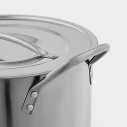 Набор кастрюль, 4 предмета: 6 л, 8.5 л, 11 л, 13.5 л, d=26/28/30 см, толщина металла 0.5 мм, нержавеющая сталь