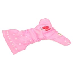 Многоразовый подгузник Крошка Я «Самая красивая», 3-15 кг, розовый