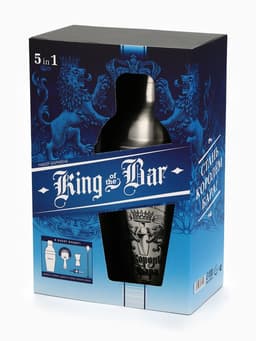 Набор для приготовления коктейлей «Король бара»: 5 предметов