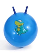 Мяч - прыгун с рожками ONLYTOP, d=55 см, цвет МИКС
