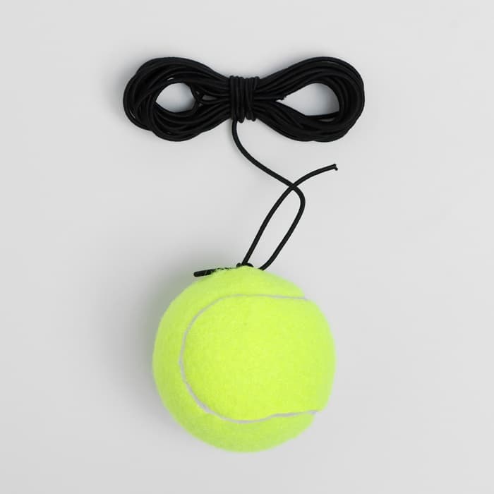 Мяч теннисный с резинкой ONLYTOP