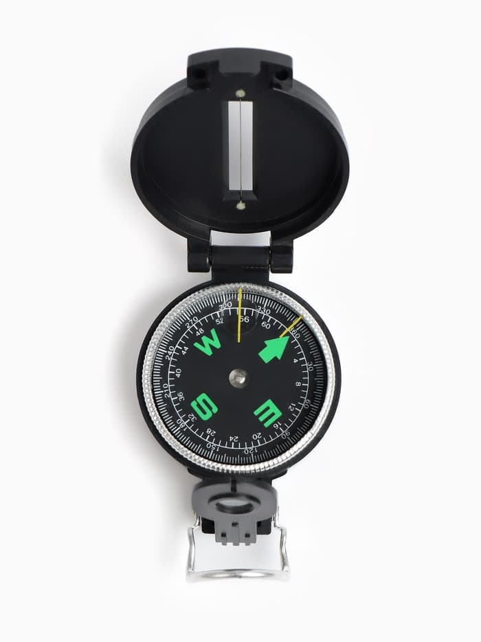 Компас maclay, d=5.3 см, ABS пластик