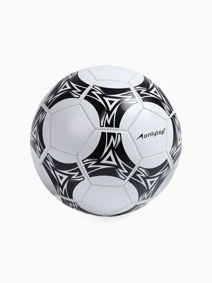 Футбольный мяч ONLYTOP, машинная сшивка, 32 панели, р. 5, PVC