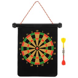 Дартс, магнитное полотно диаметром 20 см, 2 дротика