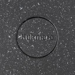 Жаровня KUKMARA, 4 л, d=28 см, h=10.5 см, антипригарное покрытие, серая