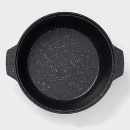 Жаровня KUKMARA, 3 л, d=28 см, h=8.5 см, антипригарное покрытие, серая
