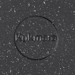 Жаровня KUKMARA, 3 л, d=28 см, h=8.5 см, антипригарное покрытие, серая
