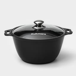 Набор посуды KUKMARA «Традиция №1», 3 предмета, антипригарное покрытие, чёрный