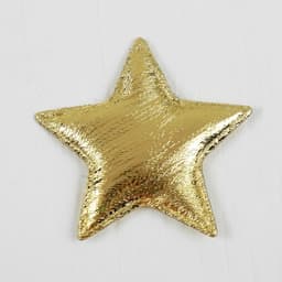Звёздочки золотые декоративные 12 шт., 5.5×5.5 см
