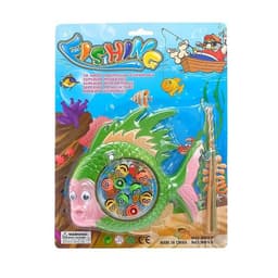 Рыбалка заводная «Морские жители»: 9 рыбок, 2 удочки, МИКС