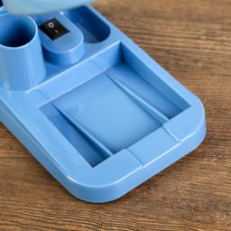 Лампа настольная «Мудрец» Е27 40W, 220 В синий 18×11.5×33 см RISALUX