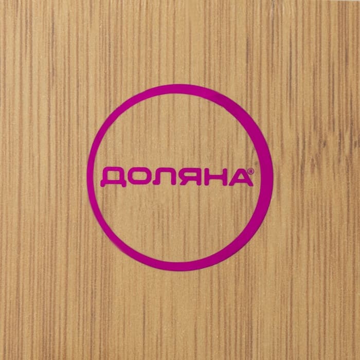 Доска для подачи Доляна «Фидан», 23.5×19 см, бамбук