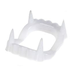 Челюсть «Вампир», белая