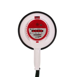 Мегафон ручной Luazon Rad-25, 25 Вт, дальность до 400 м, запись 10 сек, сирена, бело-красный