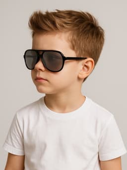 Очки солнцезащитные детские OneSun, UV 400, 13×4.5×12.5 см, чёрные