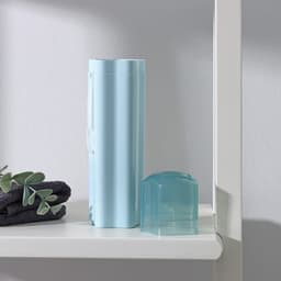 Футляр для зубной щётки и пасты Доляна «Звезда», 20.5×5.5 см, голубой