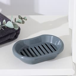 Мыльница с решеткой Альтернатива «Эконом», пластик, 13×9×3 см, МИКС