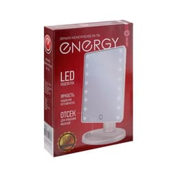 Зеркало ENERGY EN-704, подсветка, 26×17×12 см, от батареек 4хАА