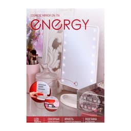Зеркало ENERGY EN-704, подсветка, 26×17×12 см, от батареек 4хАА