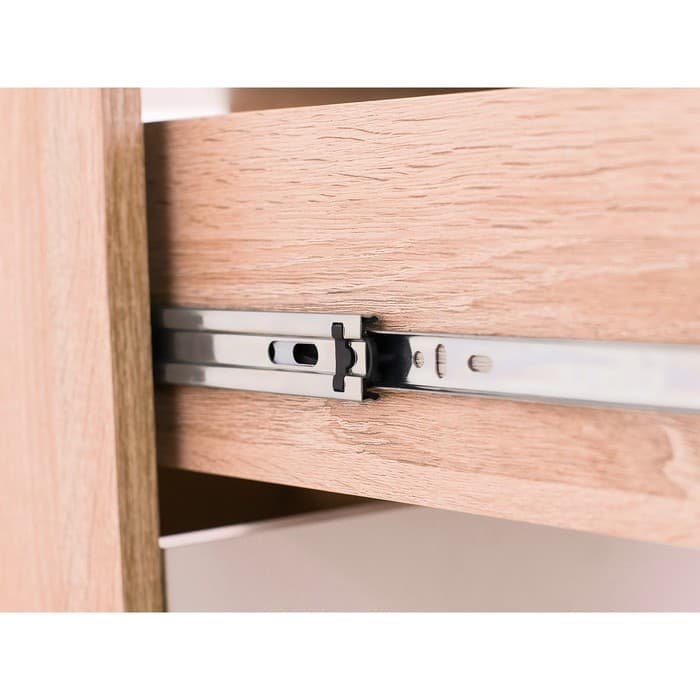 Обувница закрытая «СОКОЛ. ТП-2», 600×287×1043 мм, цвет дуб сонома/белый