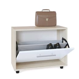 Обувница закрытая «СОКОЛ. ТП-1», 600×287×482 мм, цвет дуб сонома/белый