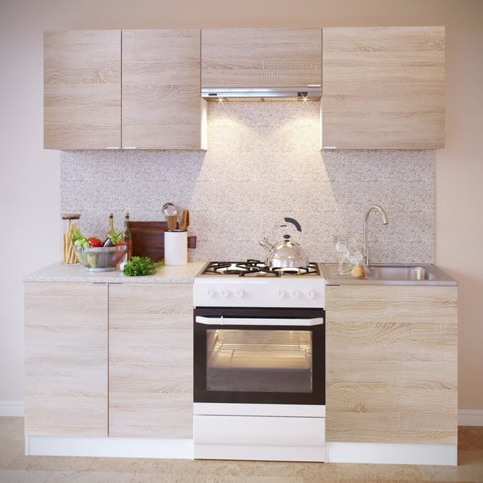 Шкаф с полками «СОКОЛ. ПН-08», 800×300×600 мм, цвет белый/дуб сонома