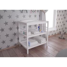 Пеленальный столик Polini kids Simple 1080, 84×58×92.5 см, белый
