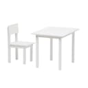 Комплект мебели детской Polini kids Simple 105 S, 2 предмета, цвет белый