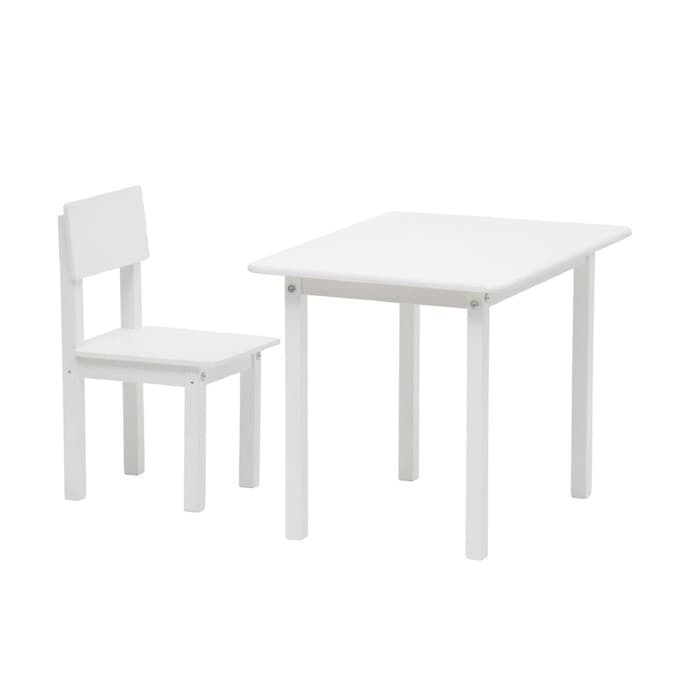 Комплект мебели детской Polini kids Simple 105 S, 2 предмета, цвет белый