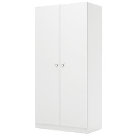 Шкаф прямой двухстворчатый Polini kids Simple, 898×500×1900 мм, цвет белый