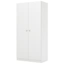 Шкаф прямой двухстворчатый Polini kids Simple, 898×500×1900 мм, цвет белый