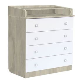 Комод пеленальный Фея 1580, вяз-белый