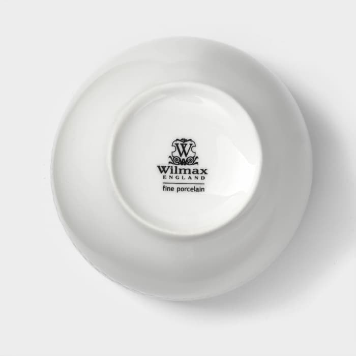 Сахарница с крышкой Wilmax «Юлия Высоцкая», 340 мл, фарфор, белая