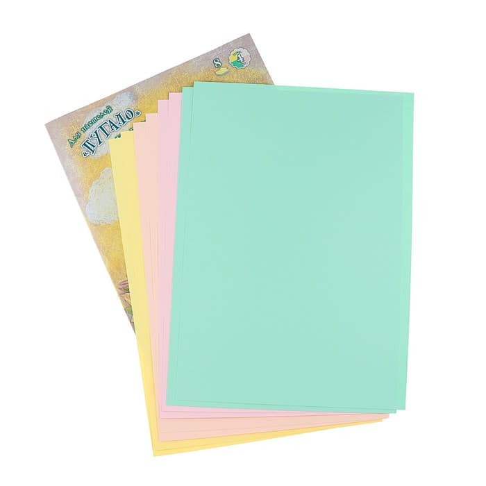 Папка для пастели А3, 8 листов, 4 цвета «Страна чудес. Пугало», блок 160 г/м²