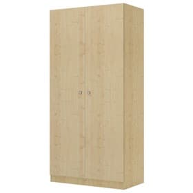 Шкаф прямой двухстворчатый Polini kids Simple, 898×500×1900 мм, цвет натуральный