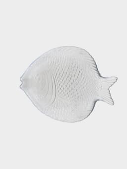 Блюдо Paşabahçe Marine, 19.6×16 см, стекло, прозрачное