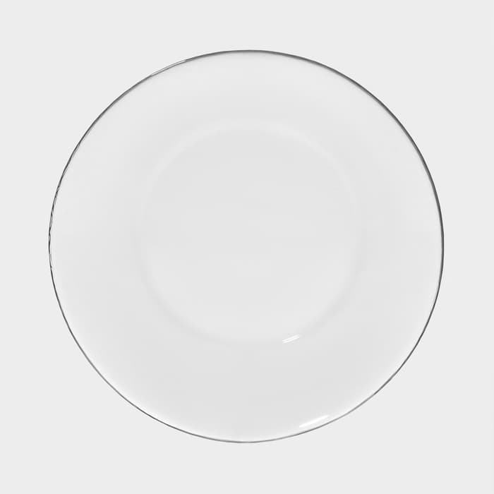 Тарелка глубокая Paşabahçe Invitation, d=22 см, стекло, прозрачная