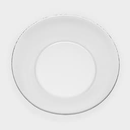 Тарелка глубокая Paşabahçe Invitation, d=22 см, стекло, прозрачная