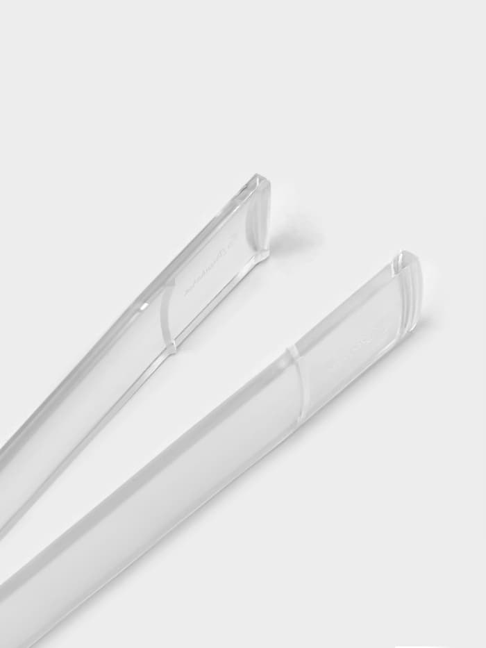 Ведро для льда с ручкой и щипцами Sylvana, 650 мл, h=13 см, стекло, прозрачное