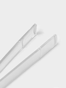 Ведро для льда с ручкой и щипцами Sylvana, 650 мл, h=13 см, стекло, прозрачное