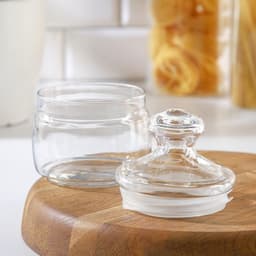 Банка для сыпучих продуктов Paşabahçe Cesni, 420 мл, стекло, прозрачная