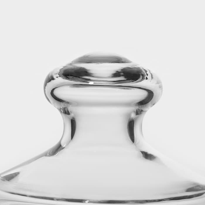 Банка для хранения сыпучих продуктов Paşabahçe Cesni, 500 мл, стекло, прозрачная