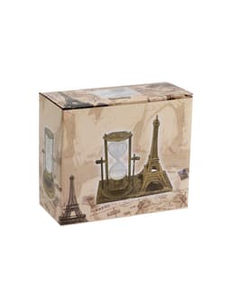 Часы песочные «Роза», сувенирные, с подсветкой, 15×9×14 см